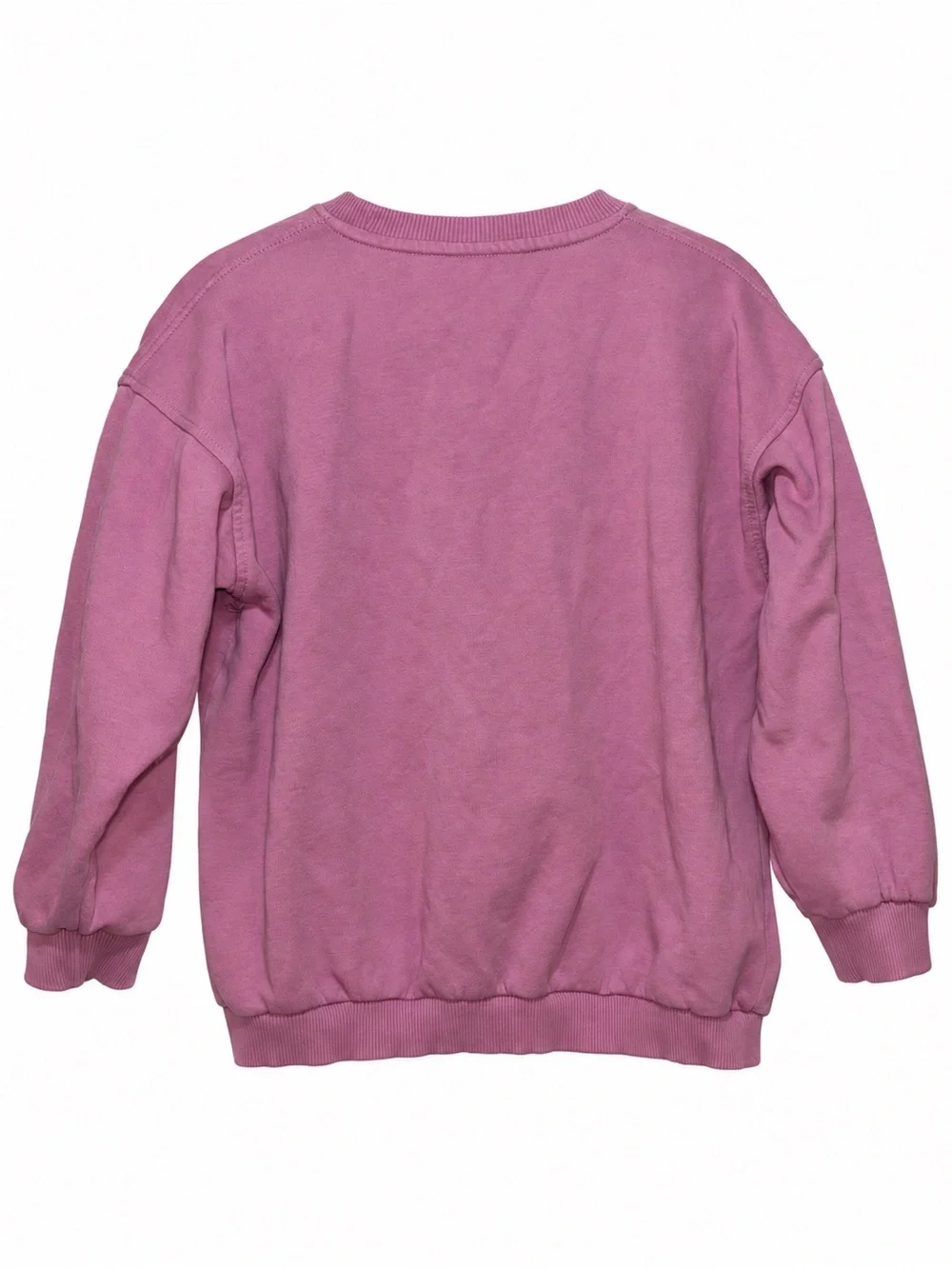 Nike Crewneck Sweatshirt Size M Mauve Pink Embroidered Swoosh Pullover